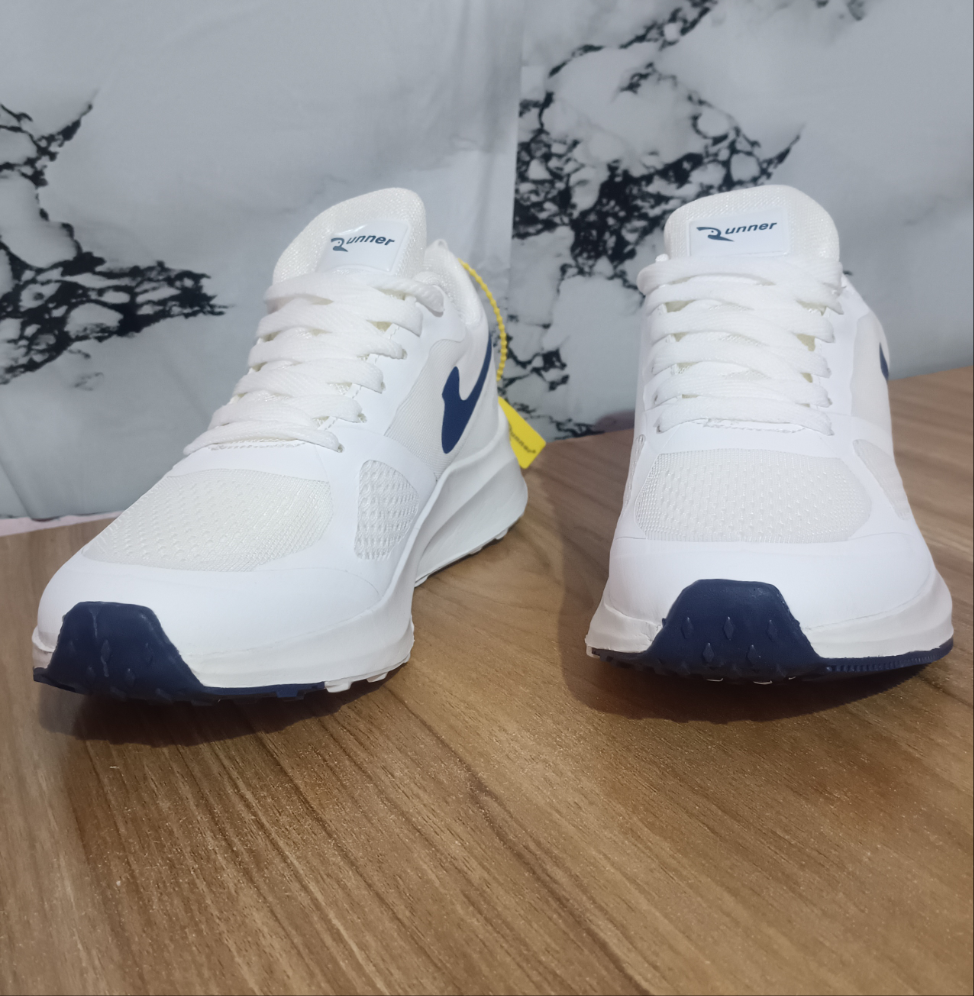 Fashion Style Blue and white premium Sports Shoes