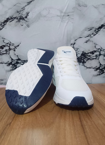 Fashion Style Blue and white premium Sports Shoes