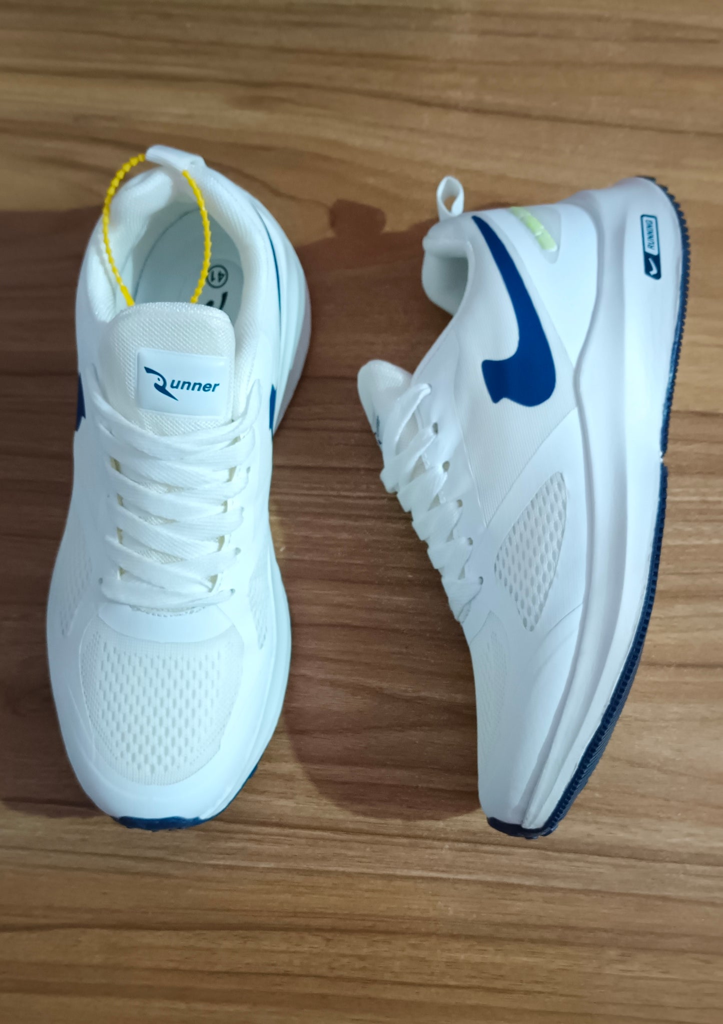 Fashion Style Blue and white premium Sports Shoes